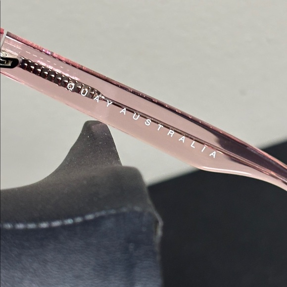 Quay Australia Pink Oversized Jaded 125 Sunglasses main image 10